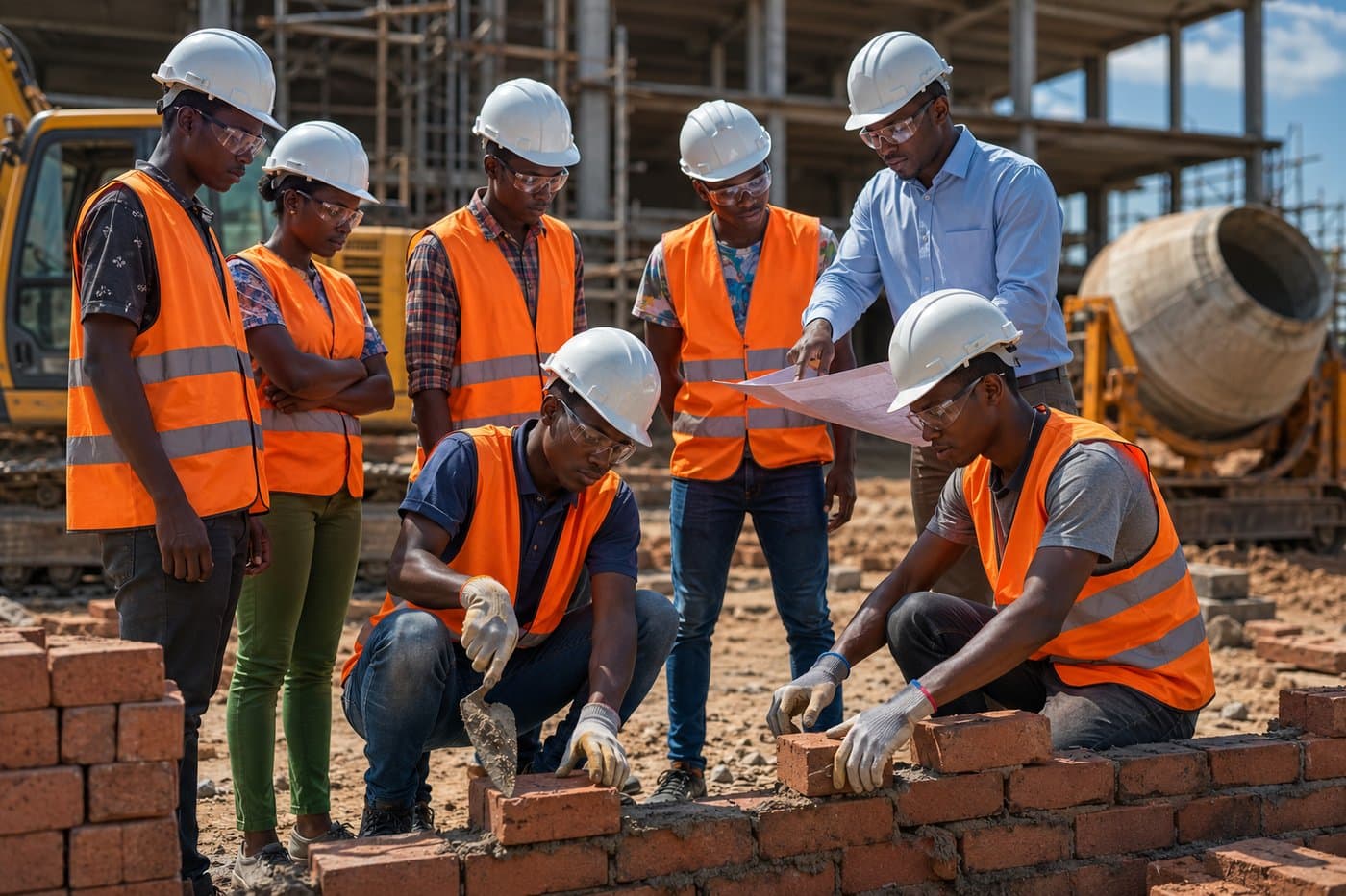 Étudiants en cycle secondaire SEI BÉNIN